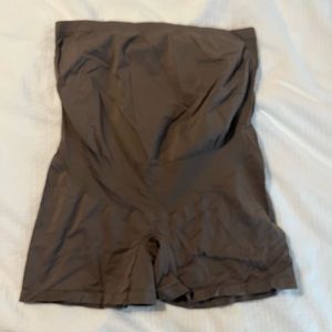 Brown Belly Bandit Maternity Support Shorts